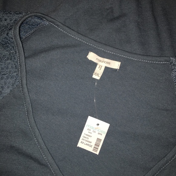 Maurices Teal Top - Picture 4 of 9